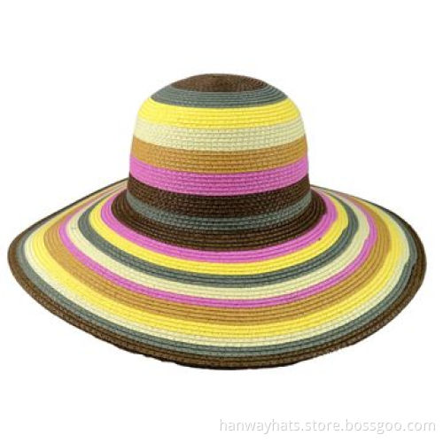 2012 New Style Colorful Big Summer Hat